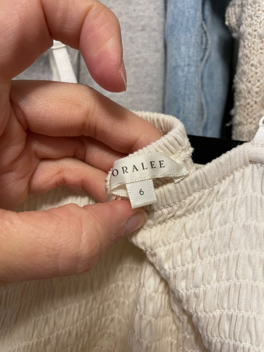 Noralee flower girl tulle ivory dress size 6 - Picture 7 of 7